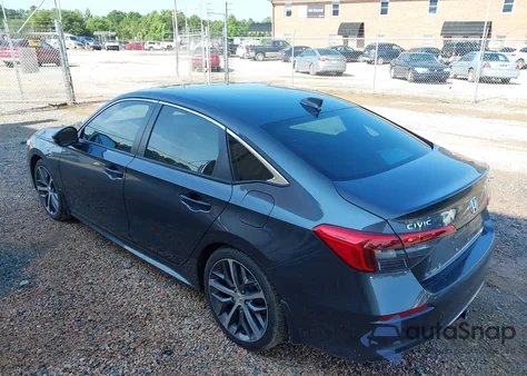 2023 Honda Civic Touring из США, поврежденный, VIN 2HGFE1F97PH321032